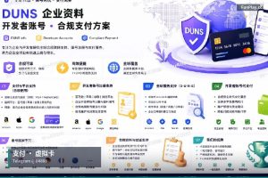 谷歌个人与公司谷歌苹果开发者账号及谷歌企业号虚拟信用卡 谷歌开发者账号注册专…