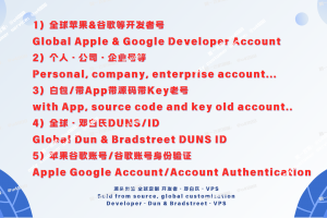 Google & Apple 开发者账号全球直供 | 老账号附 App & 白包账号交易 | 邓白氏认证全流程 | 含源码 Key 账号 | 企业定制解决方案 | 24/7 客服 TG@U4888