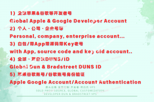 Google & Apple 开发者账号全球直供｜谷歌老号附 App & 白包账号交易｜邓白氏认证代办｜含源码 Key 高权限账号｜谷歌老号身份证认证 ID过期企业定制上架方案｜24/7 客服 TG@U4888