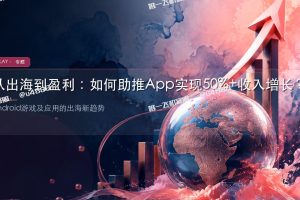 从出海到盈利:如何助推App实现50%+收入增长?